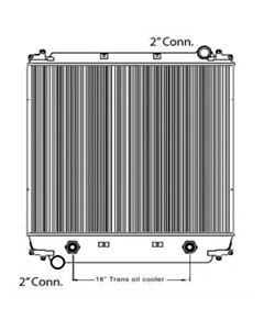 Freightliner Copper / Brass Radiator